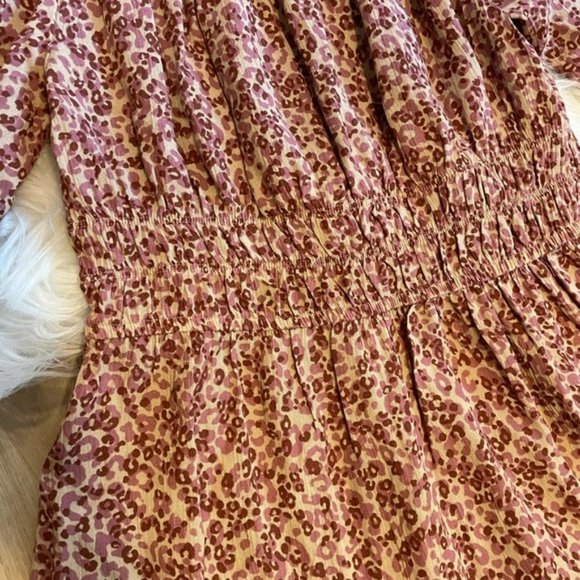 Aeo Off The Shoulder Print Dress - NWOT! - Picture 3 of 10